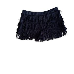 Like new Fringe Black Women's Skort Sz XS